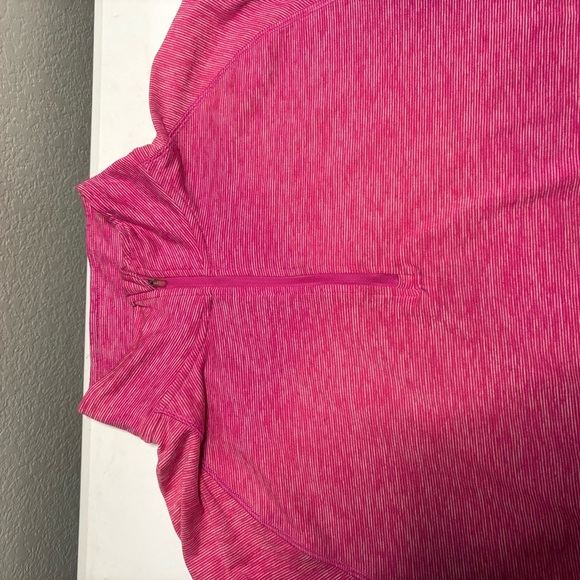 Champion Women's Pink Long Sleeve Quarter-Zip Top - Picture 5 of 11